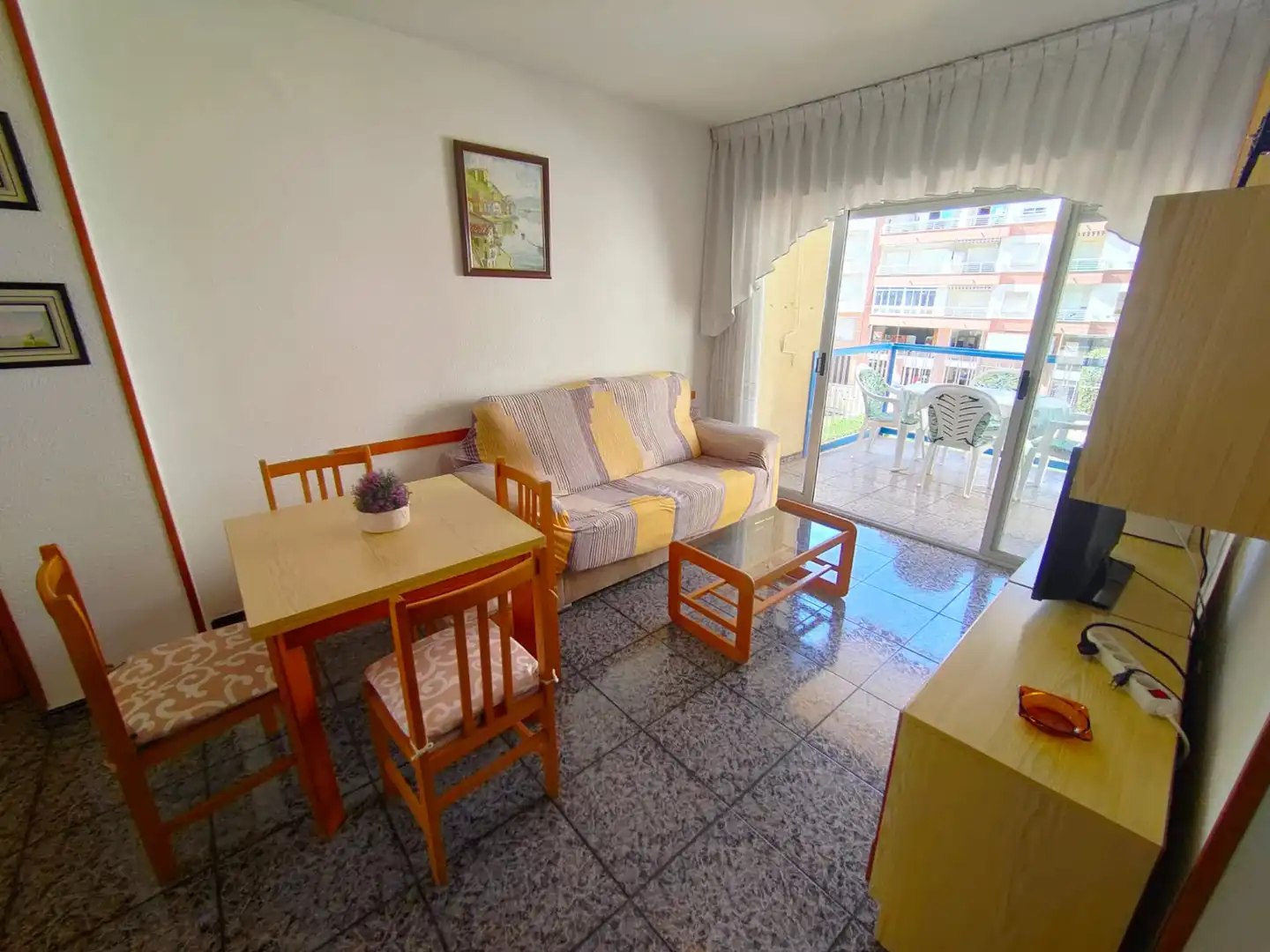 Bedroom of Flat for rent in Santa Pola  with Air Conditioner, Heating and Terrace