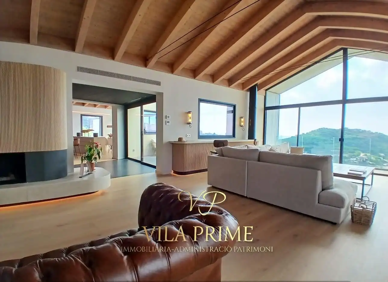 Living room of Houses for sale in Cabrils  with Air Conditioner, Heating and Private garden
