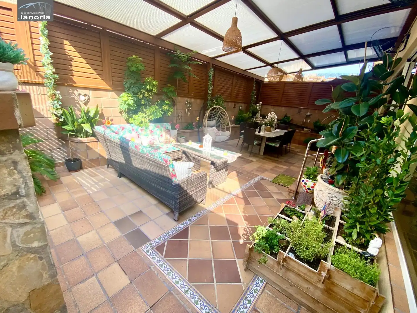 Terrace of Detached homes for sale in Albacete  with Air Conditioner, Heating and Parquet flooring