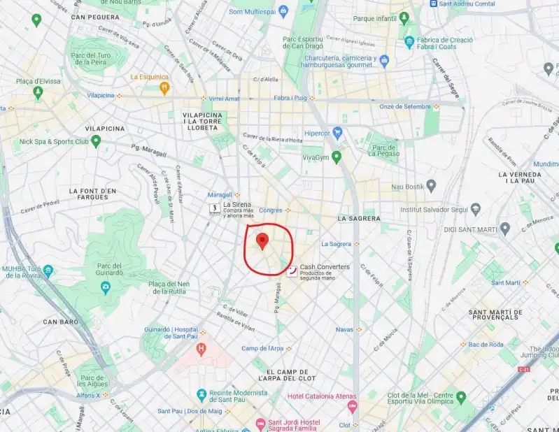 Außenansicht von Residential zum Verkauf in Barcelona