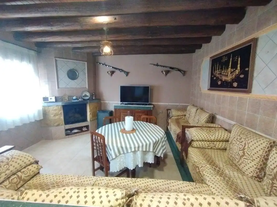 Wohnzimmer von Haus oder Chalet zum Verkauf in Gelsa mit Heizung, Privatgarten und Terrasse
