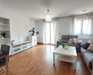 Living room of Attic for sale in Soria Capital   with Heating, Parquet flooring and Terrace