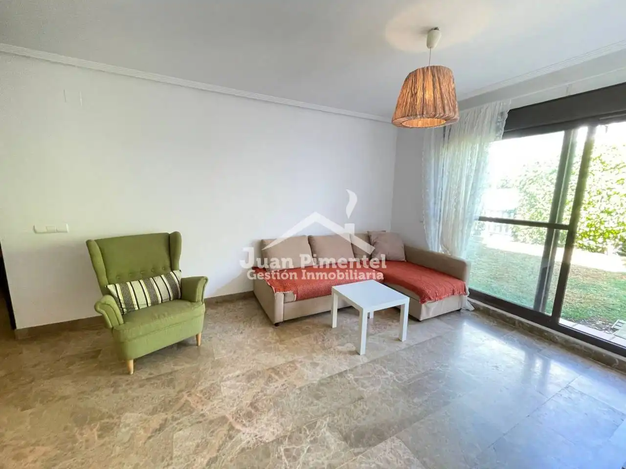 Living room of Apartments for sale in Estepona  with Air Conditioner, Private garden and Terrace