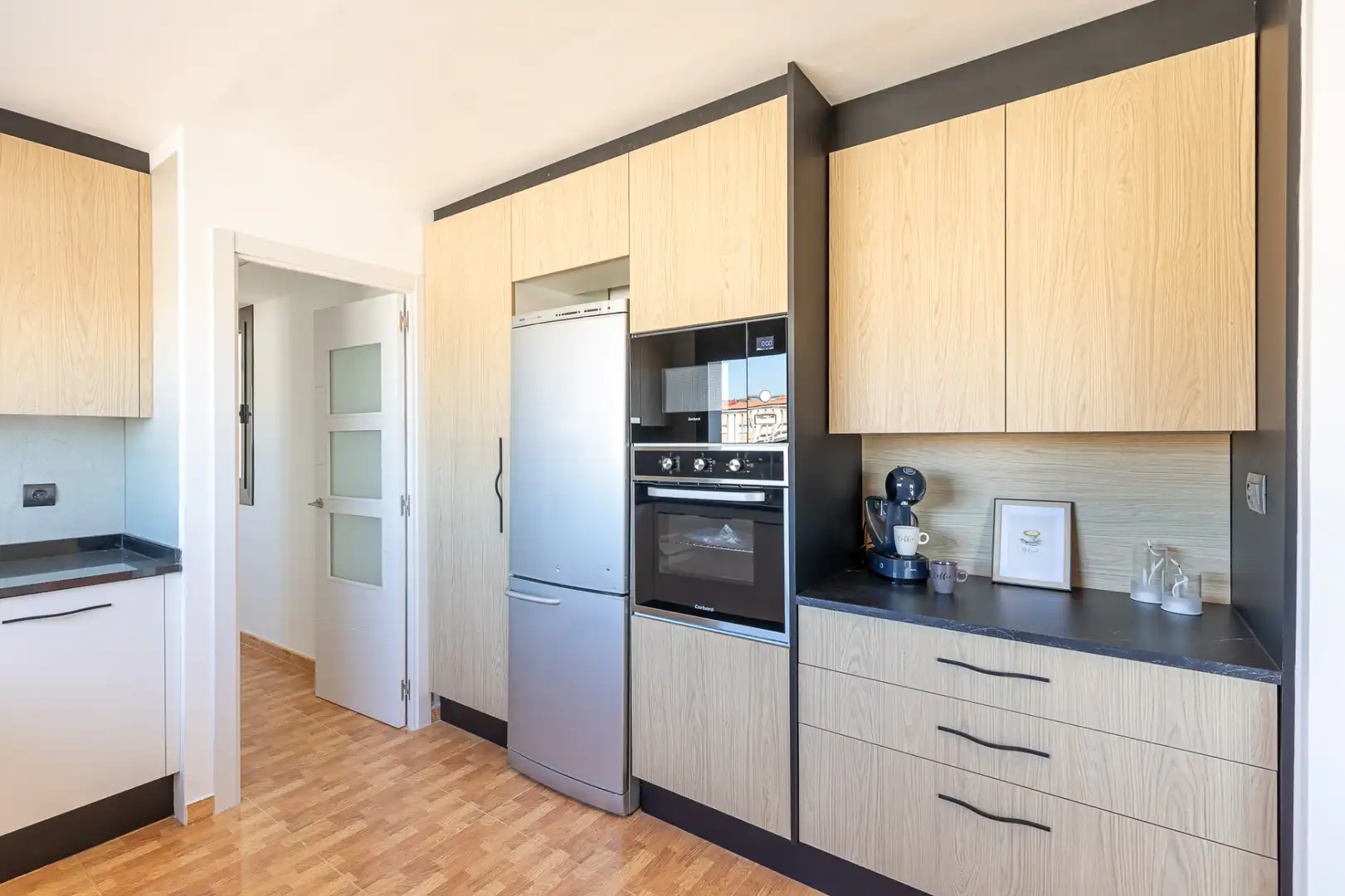 Cocina de Ático en venta en Terrassa con Aire acondicionado, Calefacción y Terraza