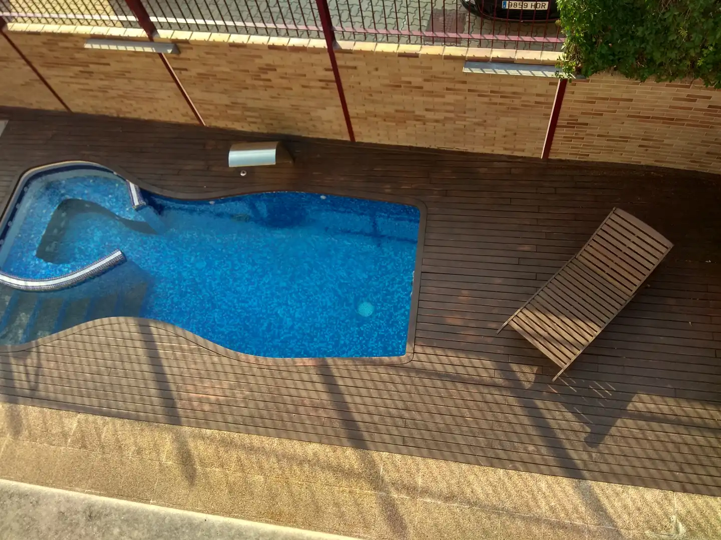 Swimming pool of Houses for sale in Zaragoza  with Air Conditioner, Private garden and Parquet flooring