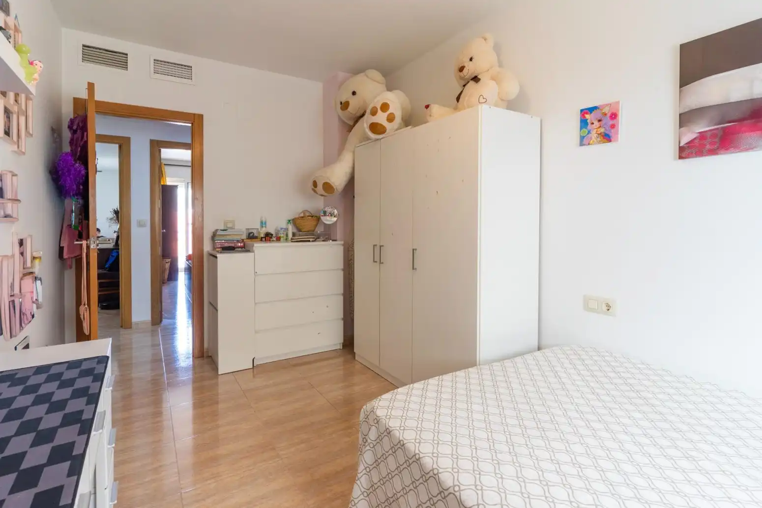 Schlafzimmer von Wohnung zum Verkauf in Archena mit Klimaanlage, Heizung und Abstellraum
