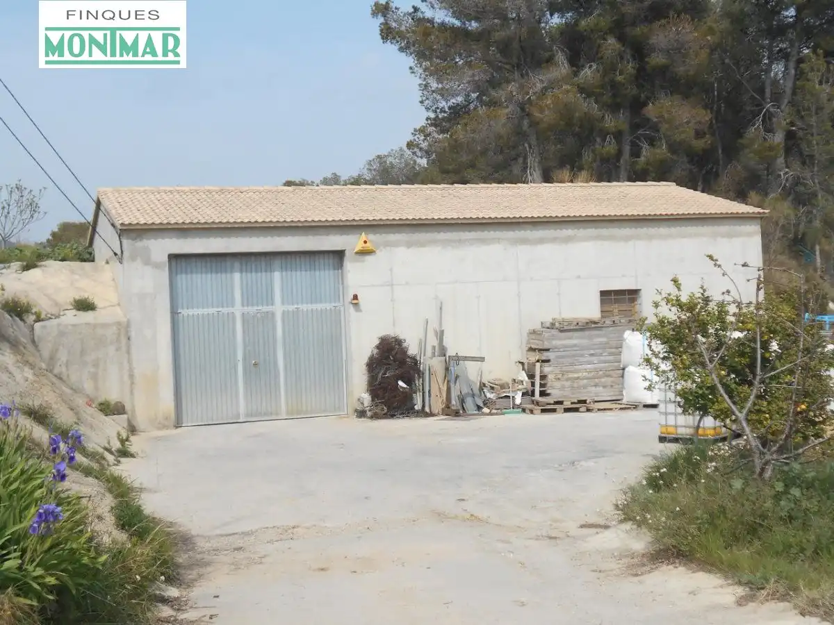 Exterior view of Country homes for sale in Sant Jaume dels Domenys  with Private garden and Storage room