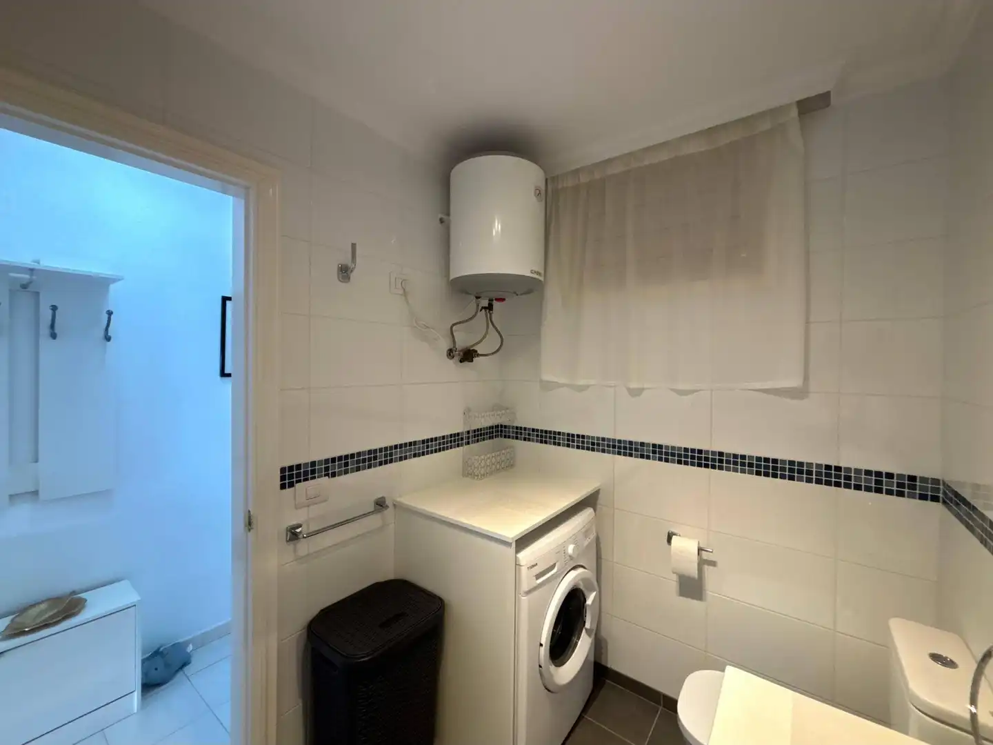 Bany de Apartament de lloguer en Santiago del Teide amb Terrassa, Moblat i Balcó