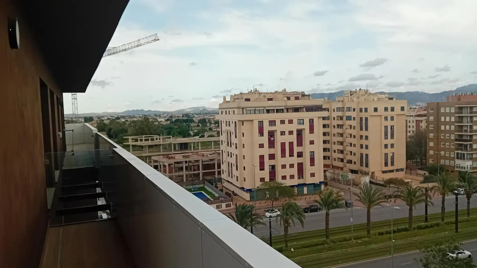 Vista exterior de Àtic en venda en Murcia amb Aire condicionat, Terrassa i Forn