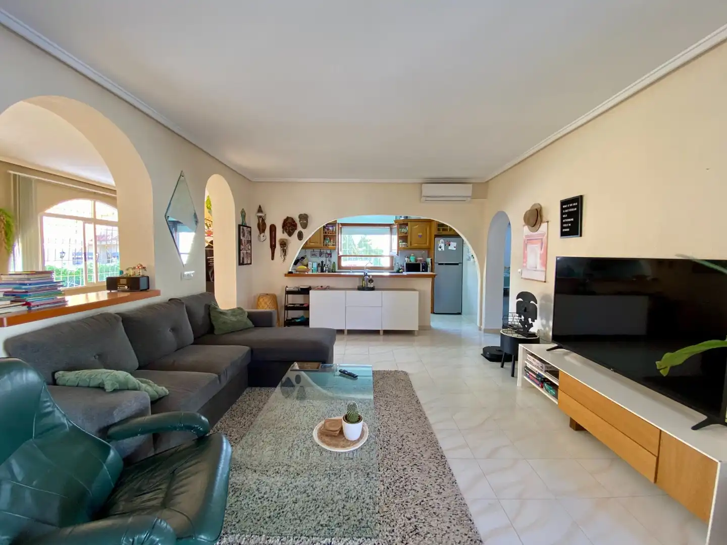 Sala d'estar de Casa o xalet en venda en Rojales amb Aire condicionat, Calefacció i Jardí privat
