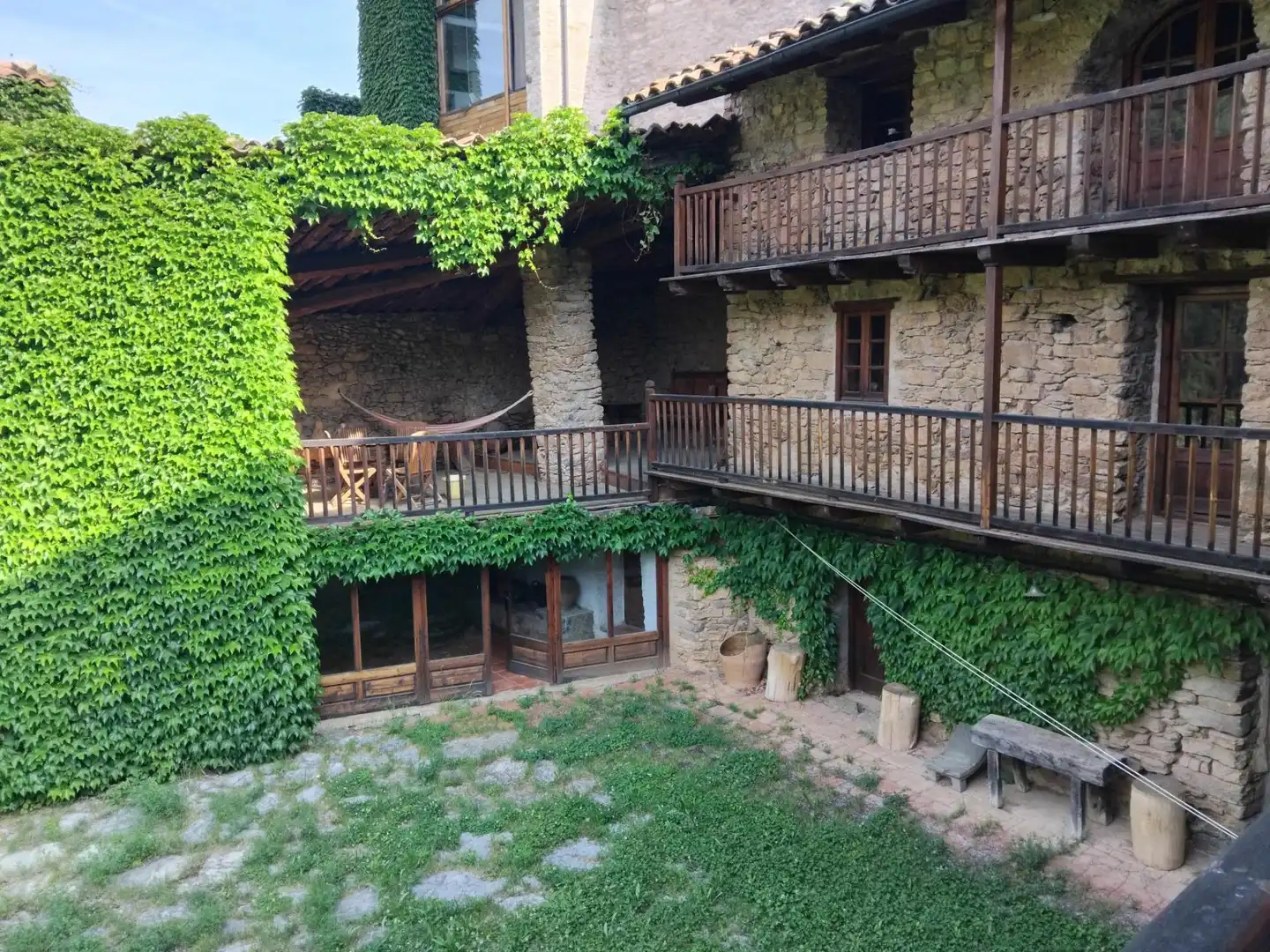 Terrassa de Finca rústica en venda en Arsèguel amb Calefacció