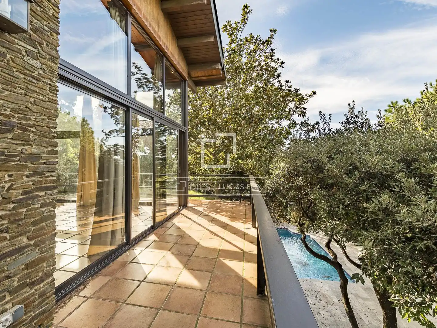 Terraza de Casa o chalet en venta en Barcelona con Aire acondicionado, Calefacción y Jardín privado