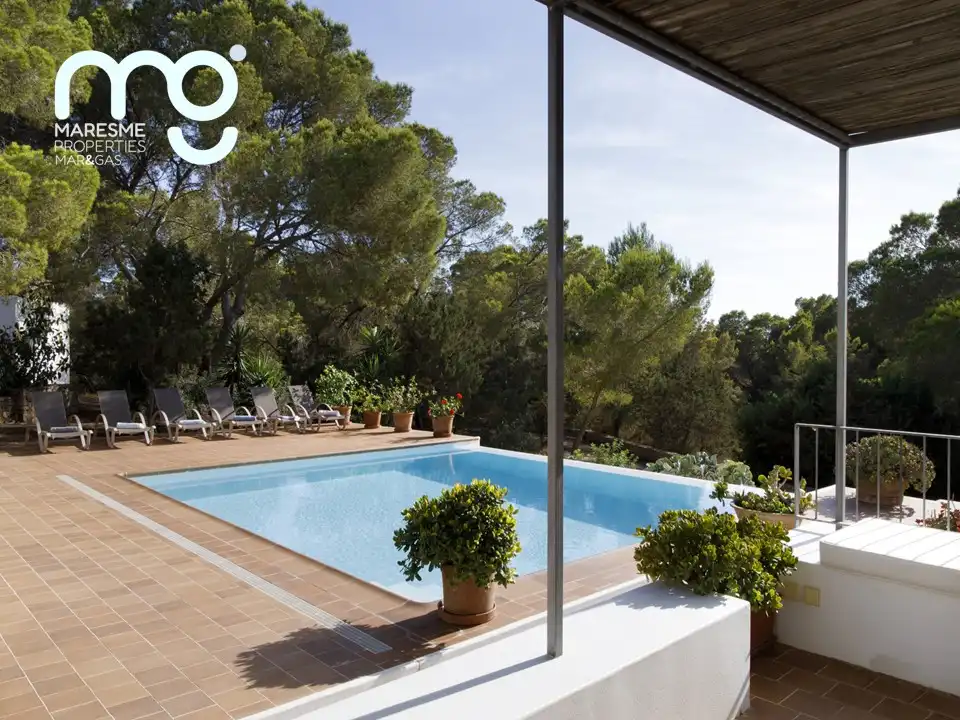 Swimming pool of Country homes for sale in Andratx  with Air Conditioner, Heating and Private garden