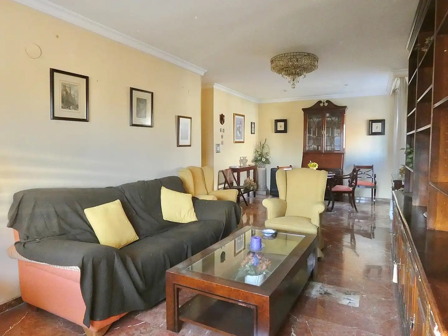 Living room of Apartments for rent in Granada  with Furnished
