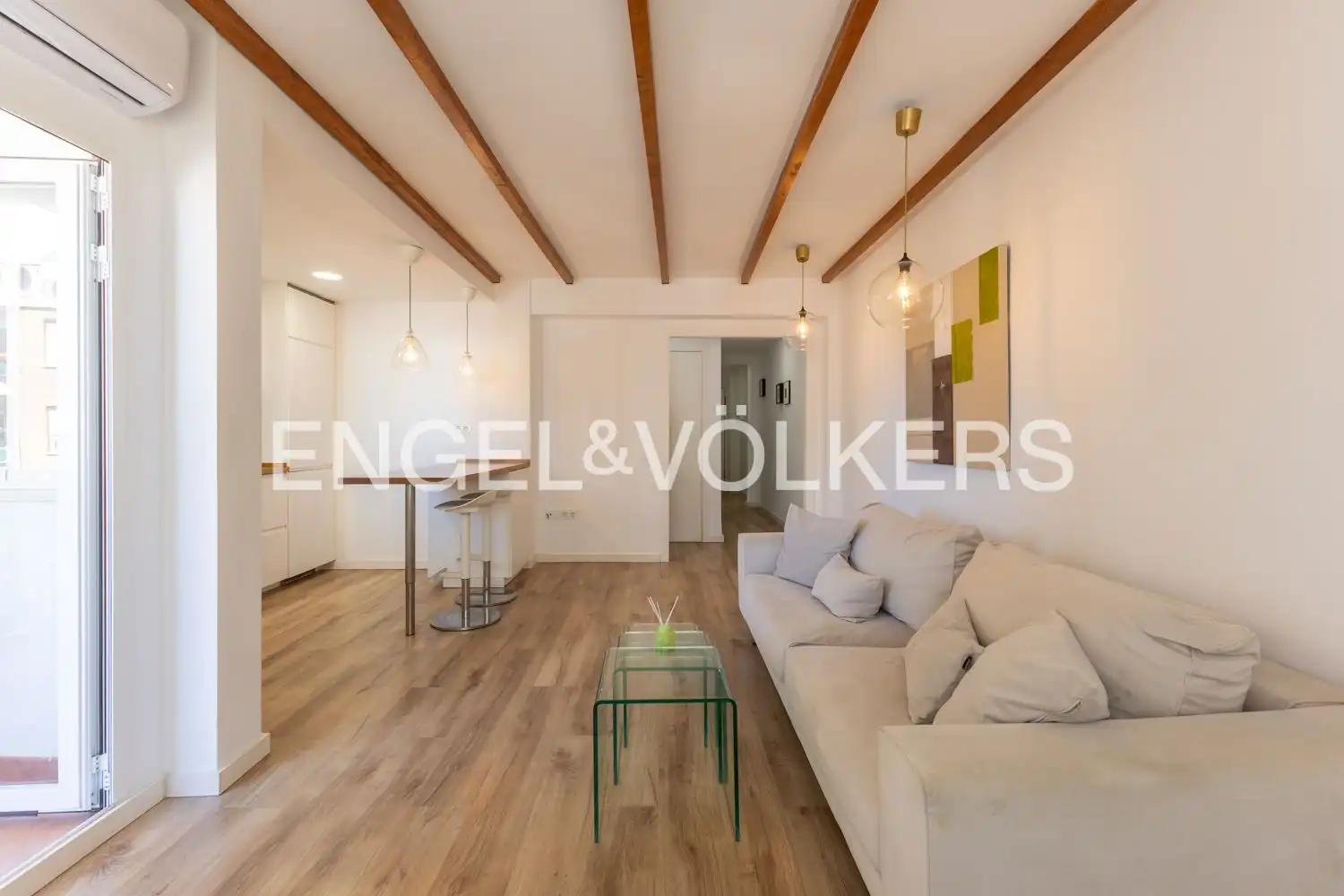 Sala d'estar de Pis de lloguer en L'Olivereta