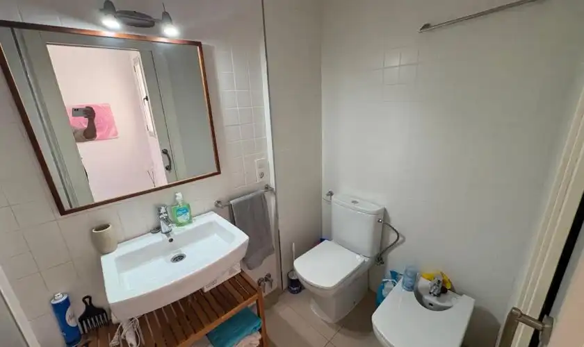 Badezimmer von Einfamilien-Reihenhaus zum Verkauf in Carboneras mit Klimaanlage, Terrasse und Abstellraum