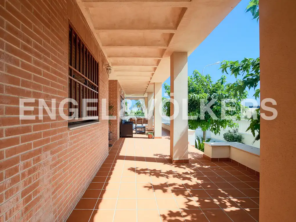 Vista exterior de Finca rústica de lloguer en Cullera amb Aire condicionat, Calefacció i Terrassa