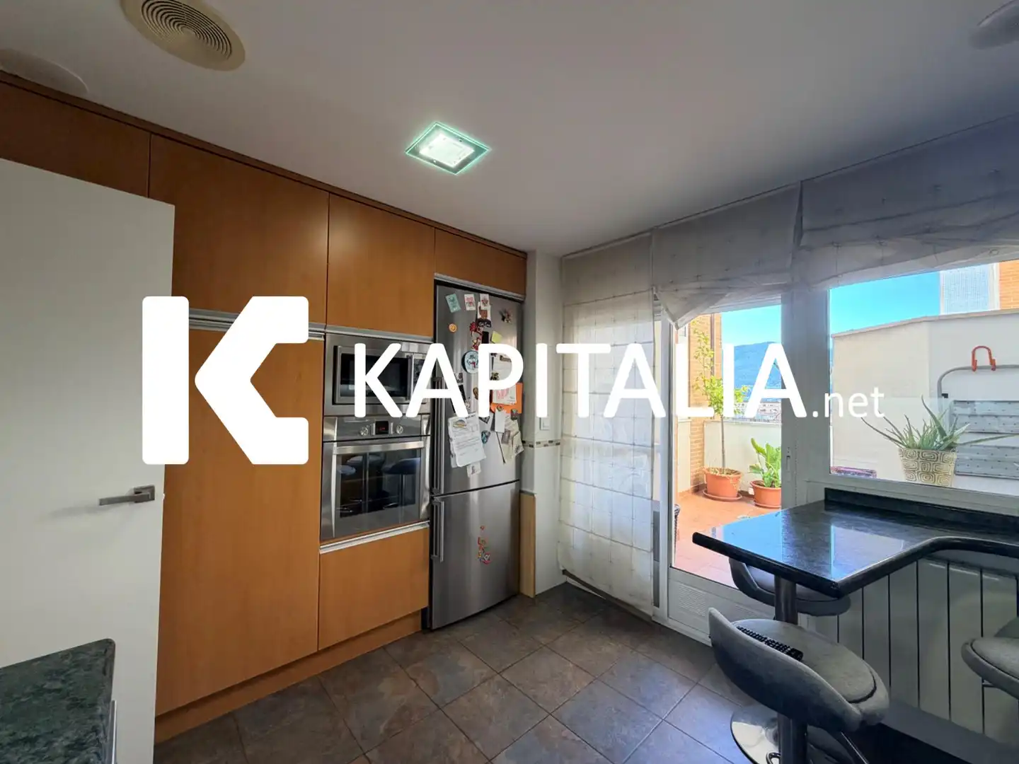 Kitchen of Flat for sale in Alcoy / Alcoi  with Air Conditioner, Heating and Terrace