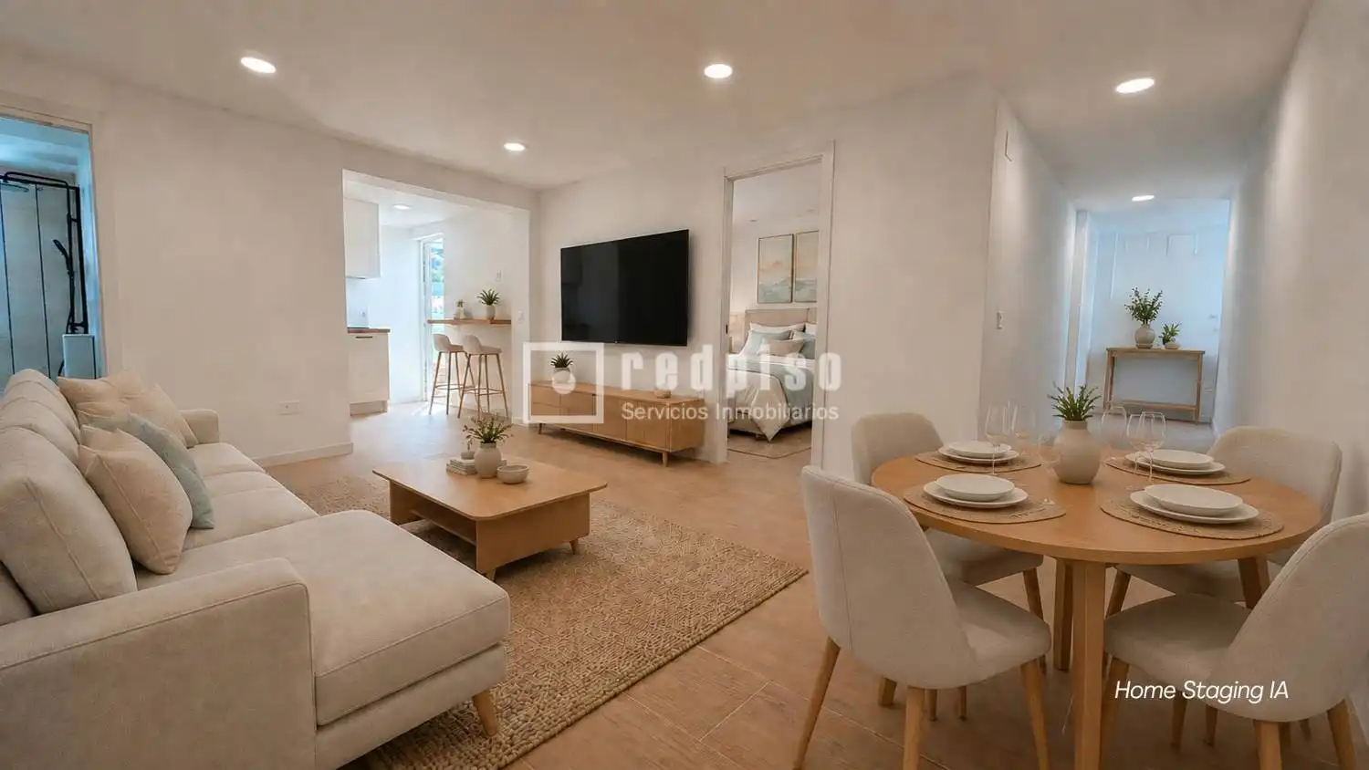 Sala d'estar de Pis en venda en Málaga amb Calefacció i Terrassa