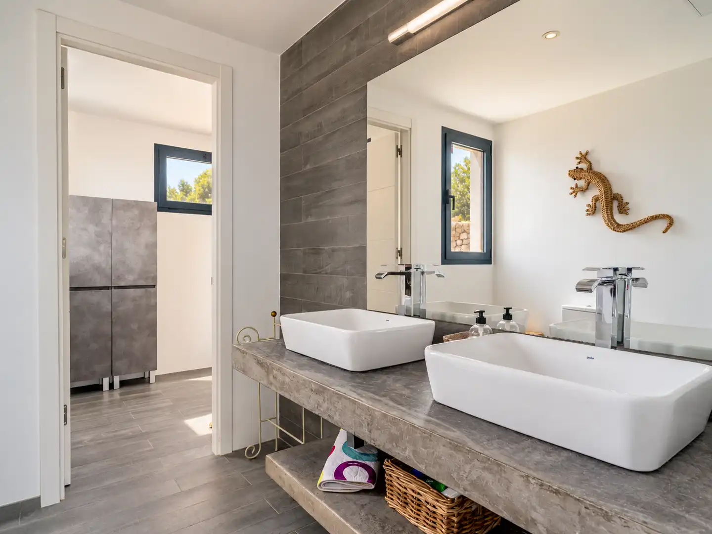 Baño de Casa o chalet en venta en La Oliva con Jardín privado, Terraza y Trastero