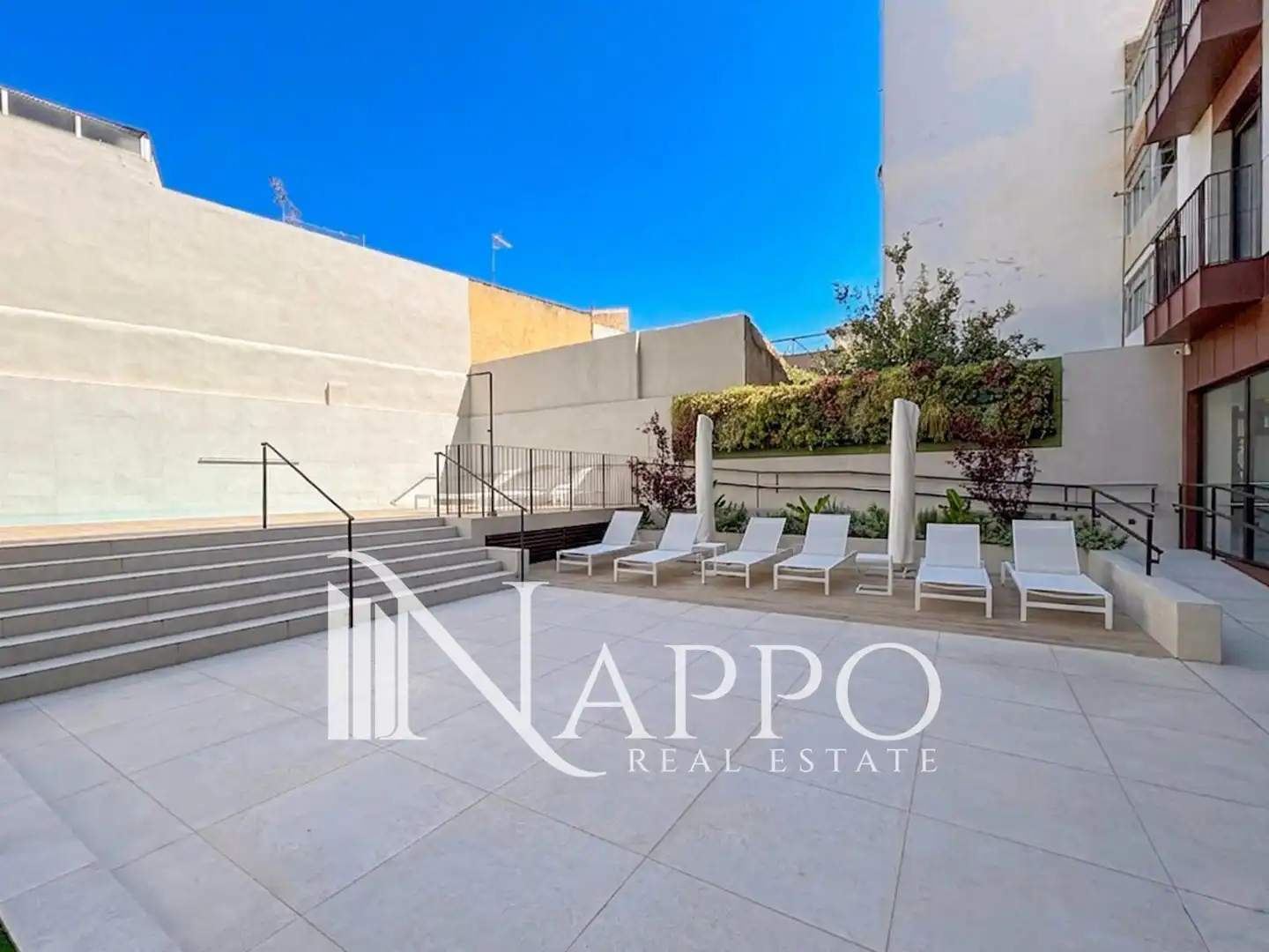 Terrace of Flat for rent in  Palma de Mallorca  with Air Conditioner, Terrace and Swimming Pool