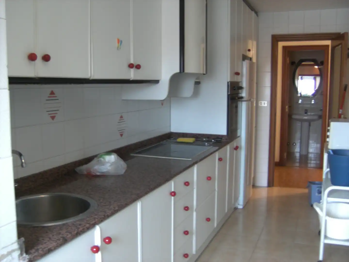 Cocina de Piso de alquiler en Murcia con Aire acondicionado, Calefacción y Trastero