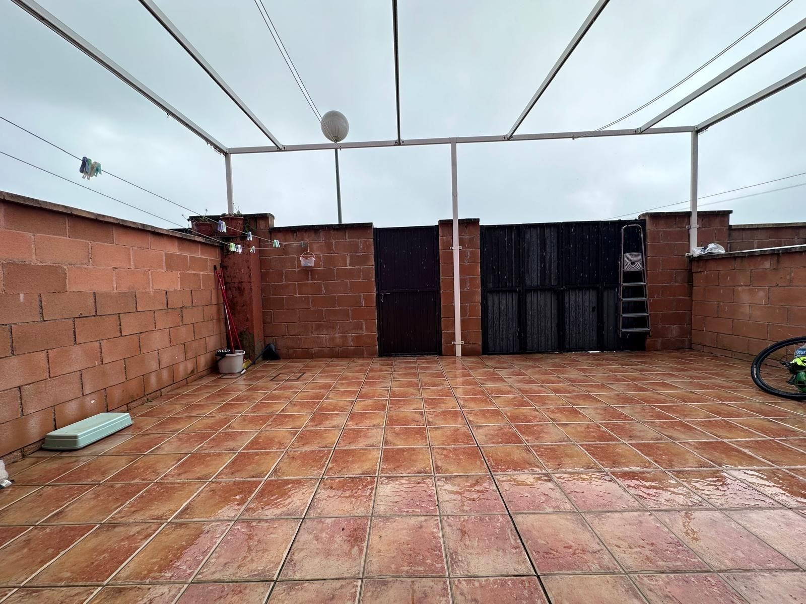 Terrace of Single-family semi-detached for sale in El Garrobo  with Air Conditioner, Private garden and Terrace