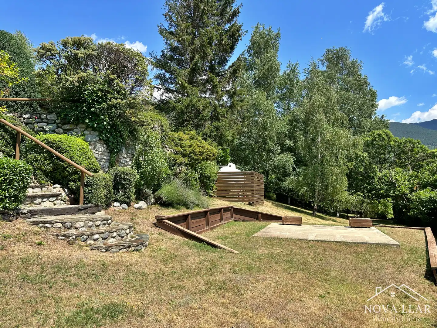 Jardín de Casa o chalet en venta en Toses con Calefacción, Jardín privado y Parquet