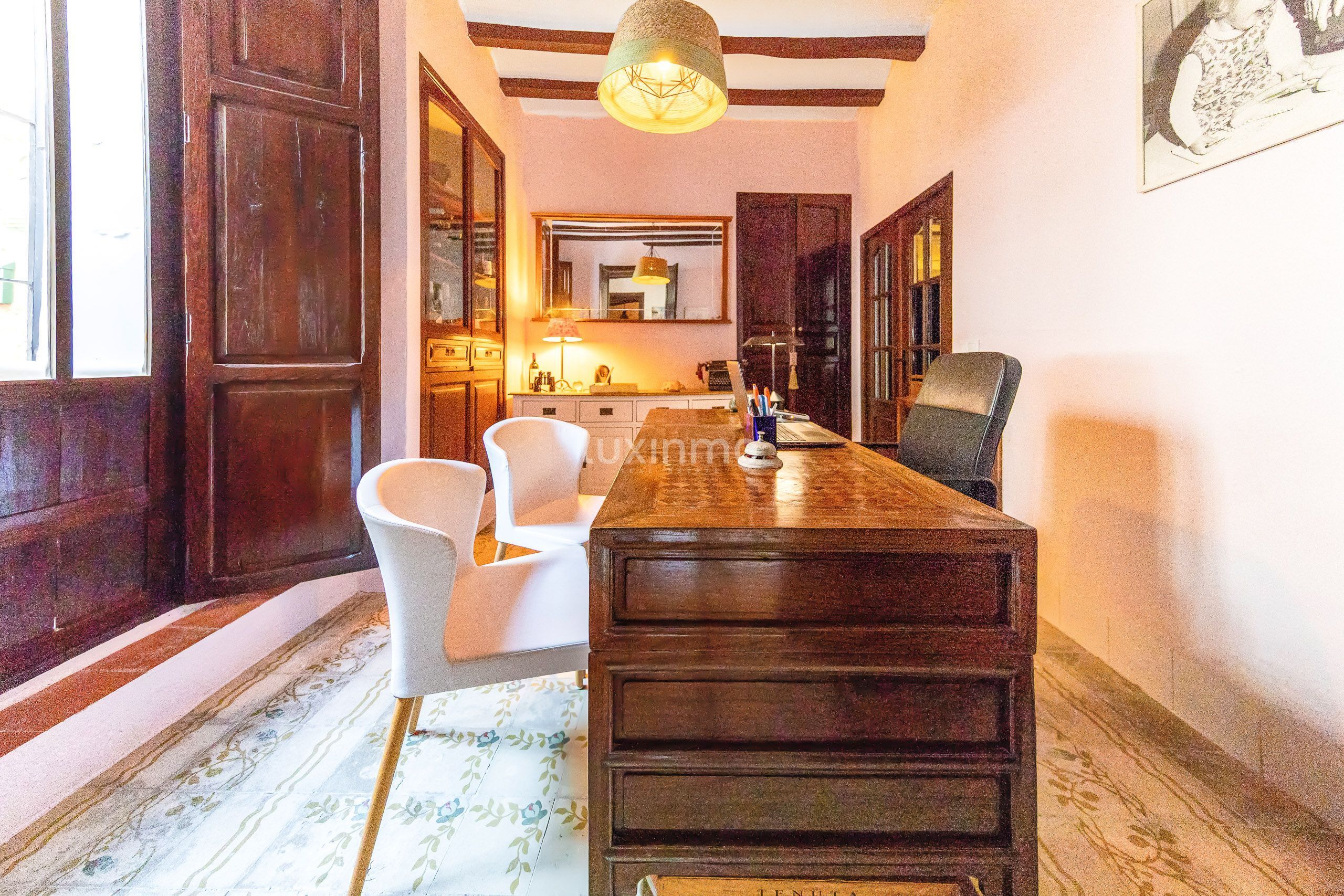 Comedor de Finca rústica en venta en Vall de Gallinera con Aire acondicionado, Calefacción y Terraza