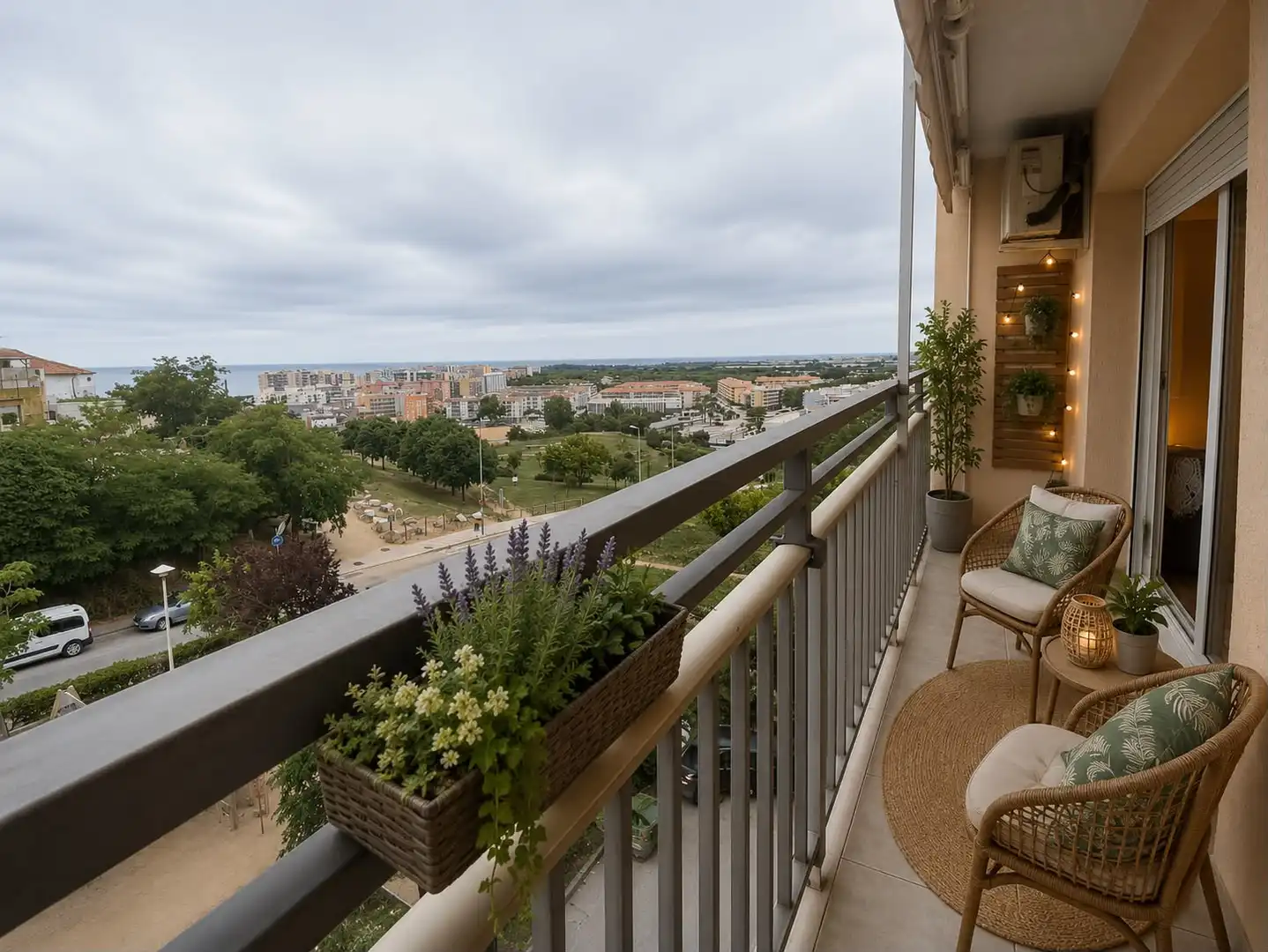 Terrassa de Pis en venda en Blanes amb Aire condicionat, Calefacció i Moblat
