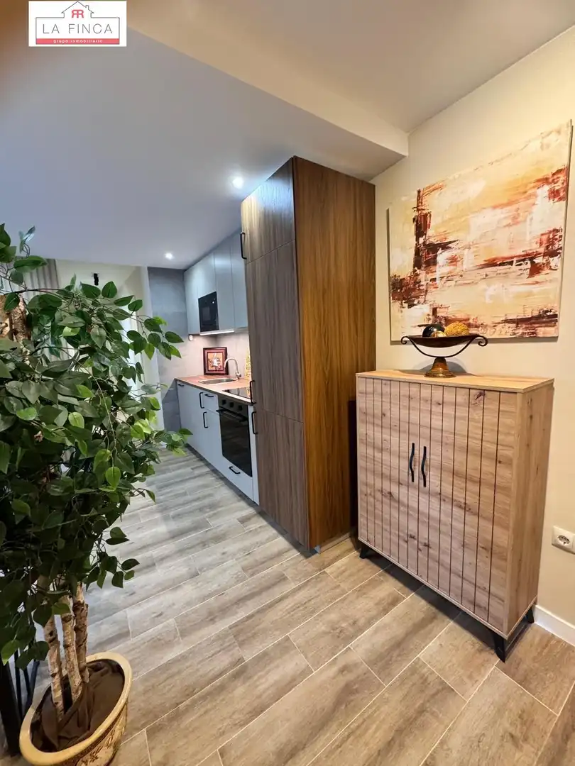 Kitchen of Flat for sale in Málaga  with Air Conditioner, Terrace and Furnished