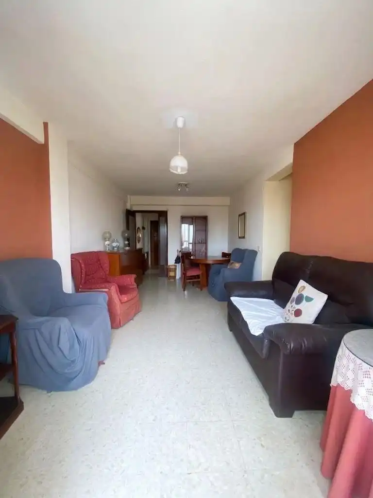 Sala de estar de Piso en venta en Ciudad Jardín