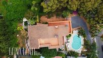 Exterior view of House or chalet for sale in Castelldefels  with Air Conditioner, Heating and Private garden