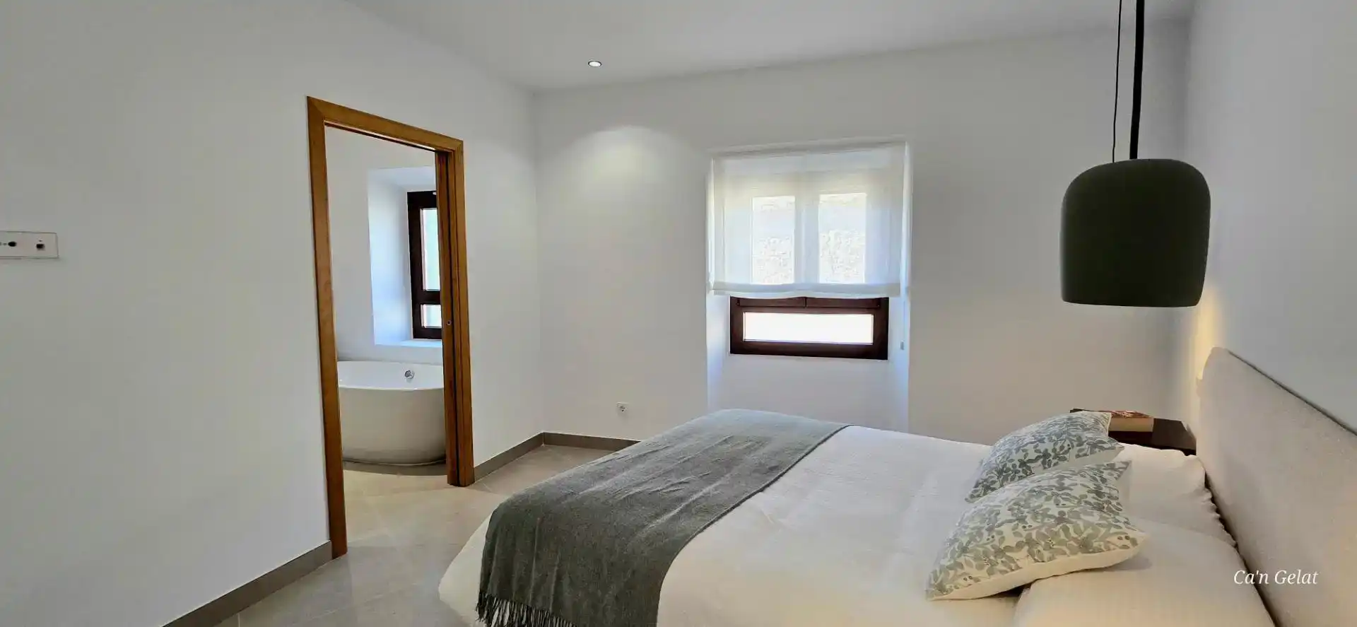 Bedroom of Detached homes for rent in Santa Eugènia  with Air Conditioner and Furnished