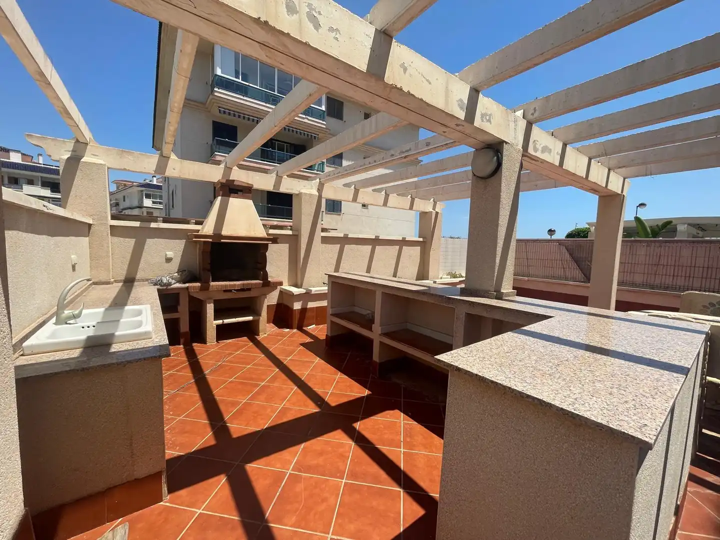 Terrace of Flat for sale in Torrevieja  with Air Conditioner, Terrace and Community pool