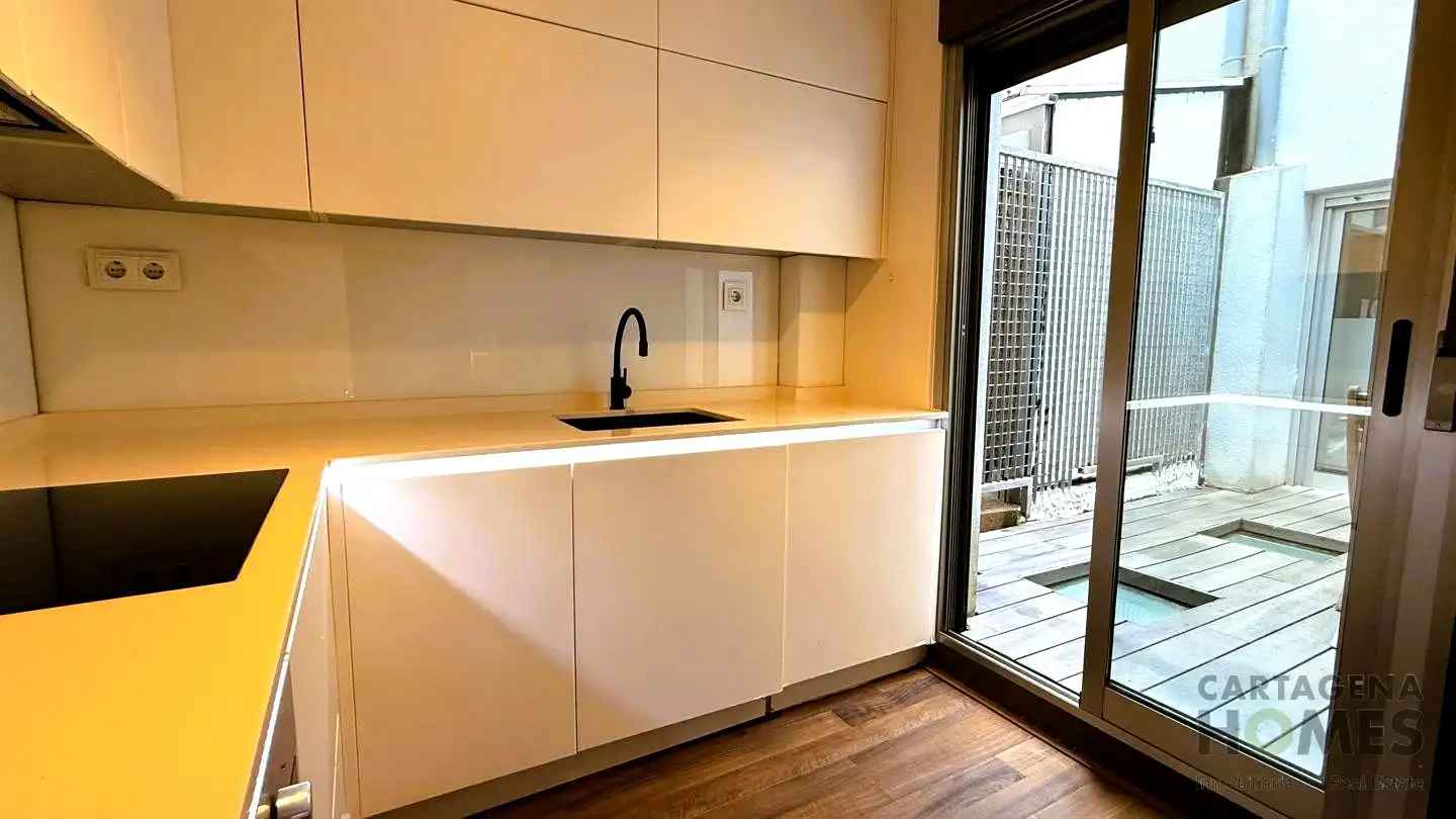 Cocina de Casa o chalet en venta en Cartagena con Aire acondicionado, Calefacción y Terraza