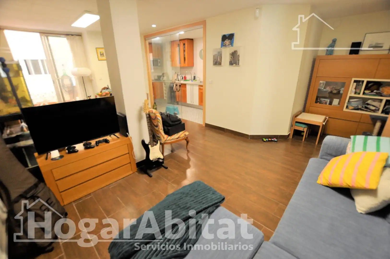 Living room of Houses for sale in Manises  with Air Conditioner, Heating and Terrace