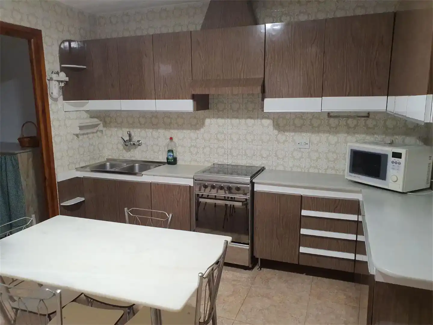 Küche von Wohnung zur Miete in Olula del Río mit Klimaanlage und Balkon