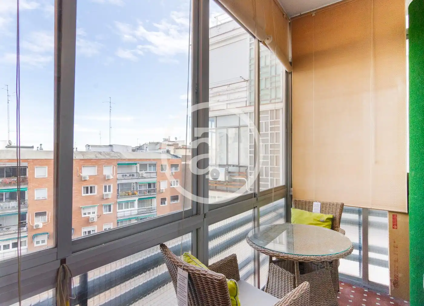 Exterior view of Flat for rent in Madrid  with Air Conditioner, Heating and Furnished