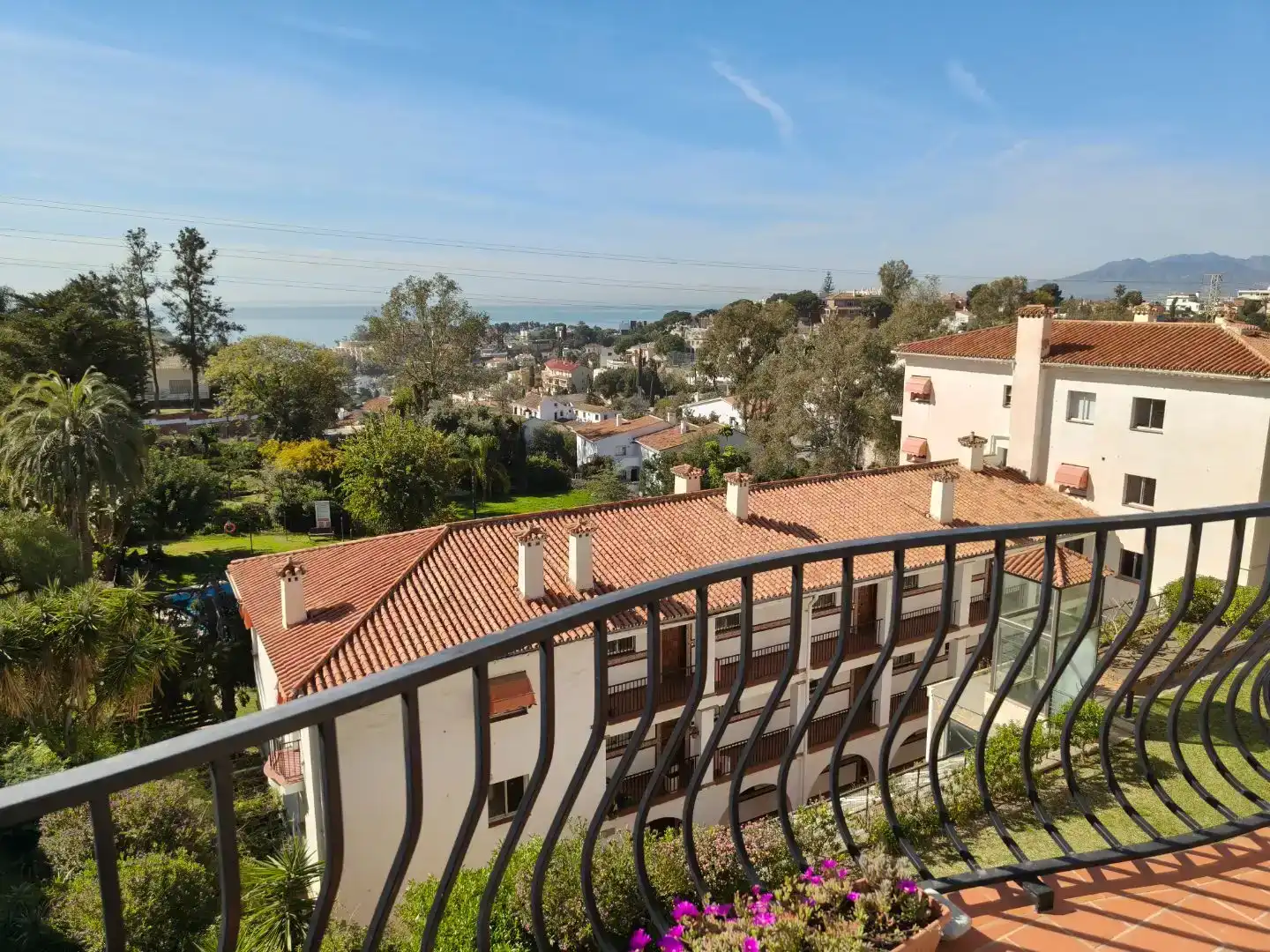Außenansicht von Wohnung zum Verkauf in Málaga Capital mit Klimaanlage, Schwimmbad und Balkon