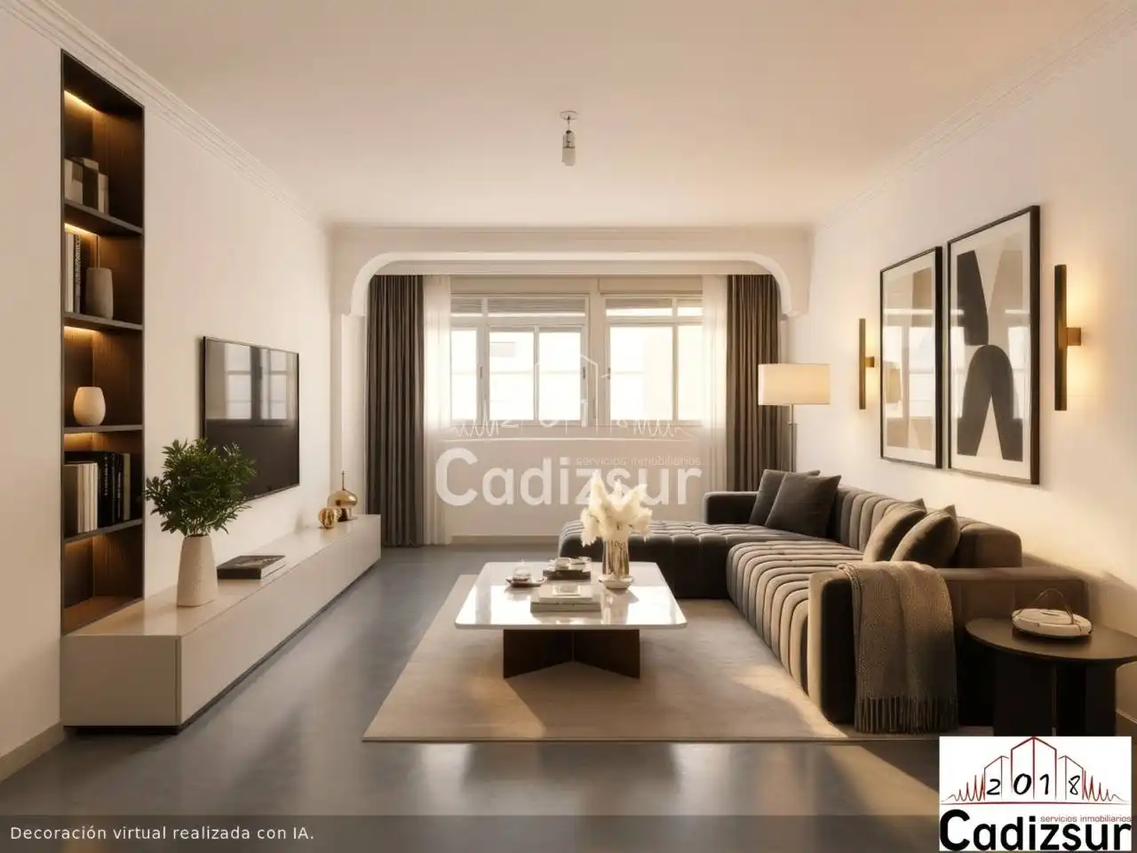 Living room of Flat for sale in  Cádiz Capital