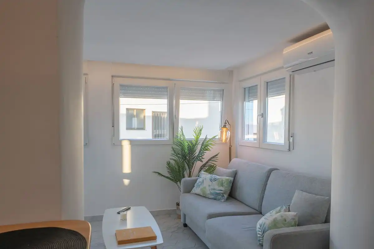 Living room of Houses for sale in Oliva  with Air Conditioner, Heating and Private garden