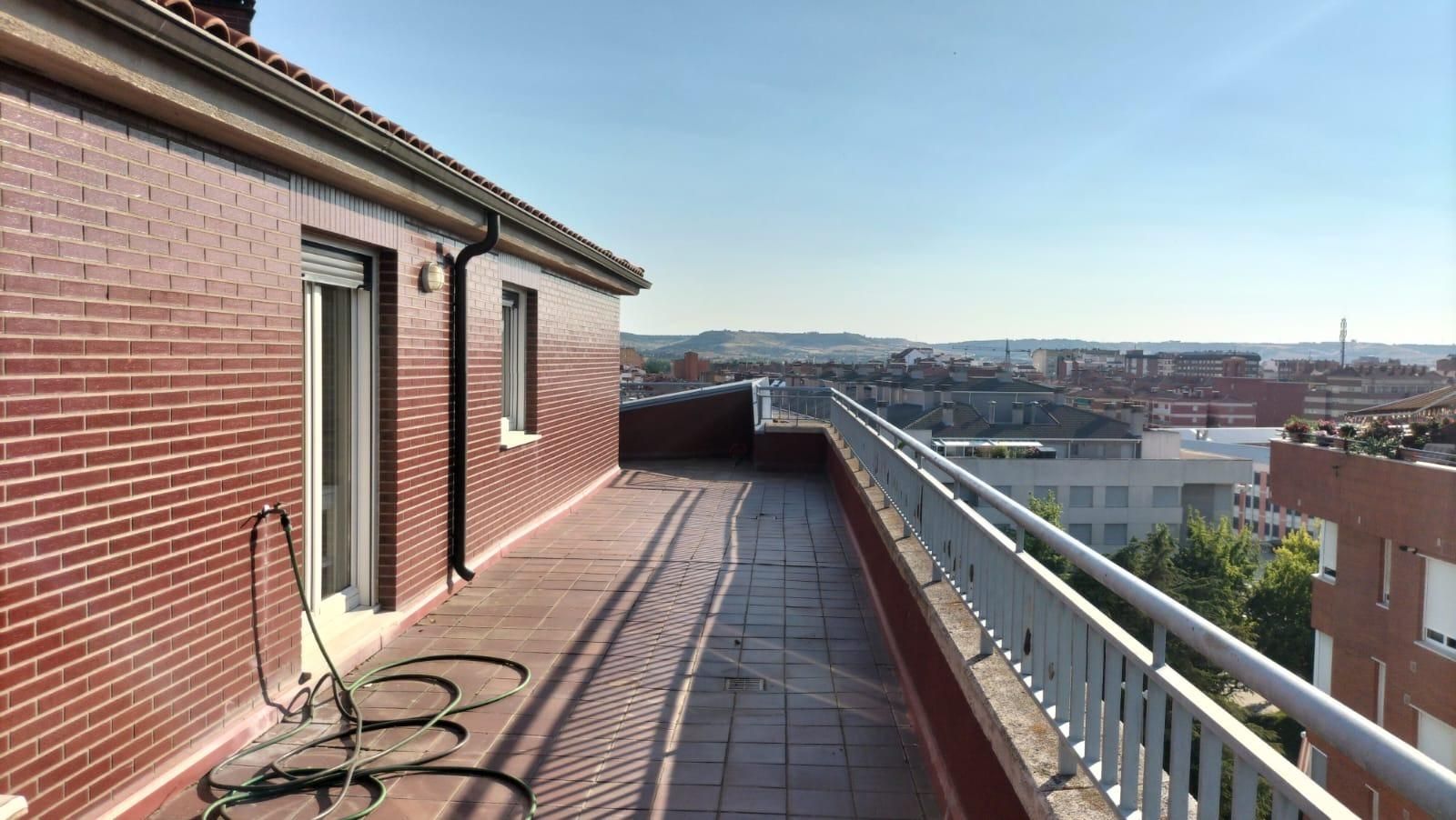 Terrace of Attic for sale in Palencia Capital  with Heating, Terrace and Storage room