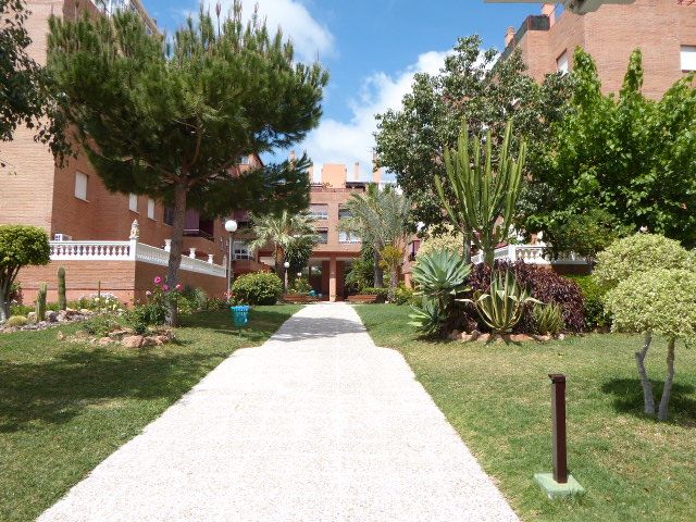 Vista exterior de Piso de alquiler en Málaga Capital con Aire acondicionado, Terraza y Amueblado