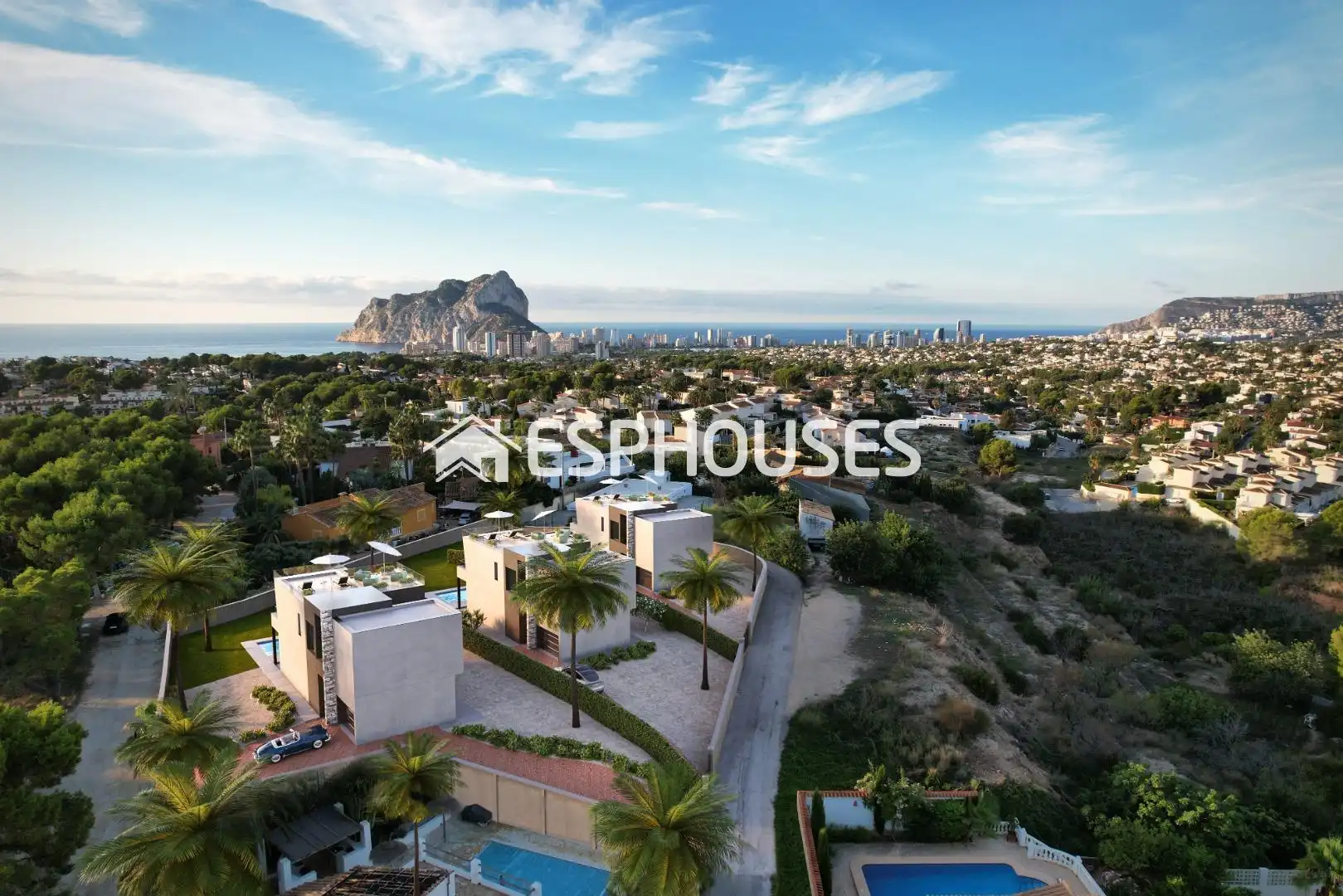 Casa con terraza en venta en La Fustera