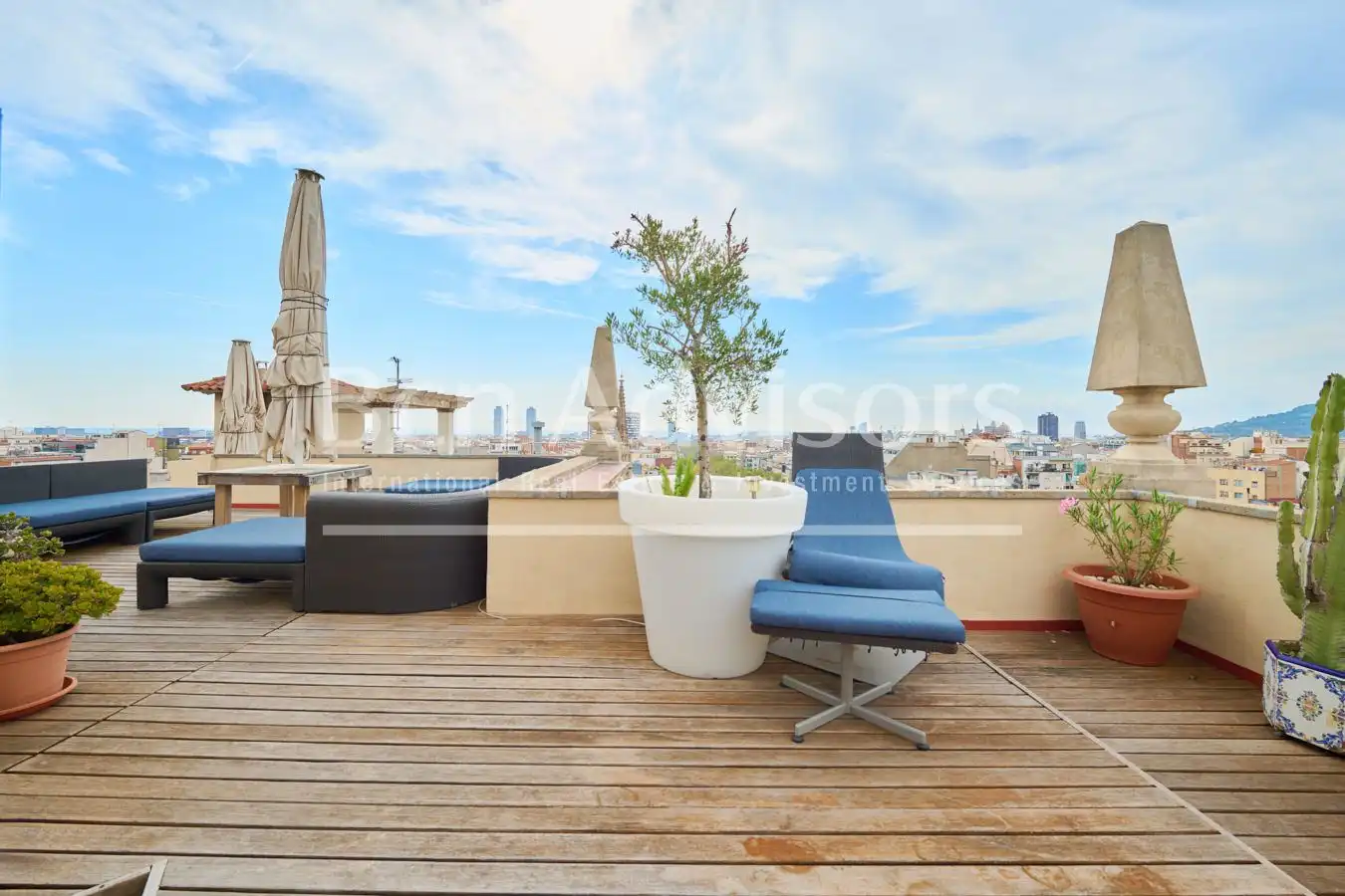 Terrace of Attic for sale in Barcelona  with Air Conditioner, Heating and Parquet flooring