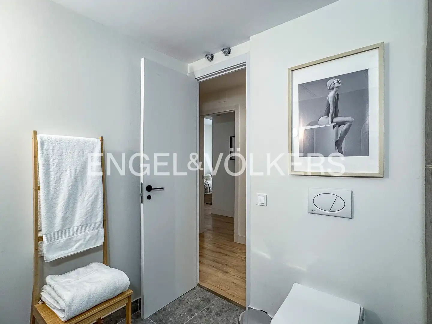Bedroom of Flat for rent in Barcelona  with Air Conditioner, Heating and Parquet flooring