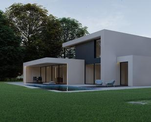 Exterior view of House or chalet for sale in Aspe  with Air Conditioner, Private garden and Terrace