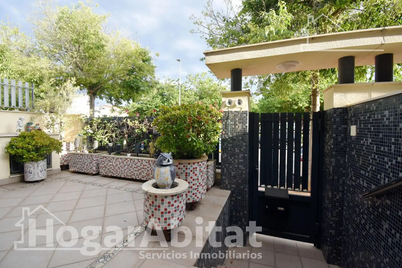 Garden of Detached homes for sale in Castellón de la Plana / Castelló de la Plana  with Air Conditioner, Terrace and Balcony