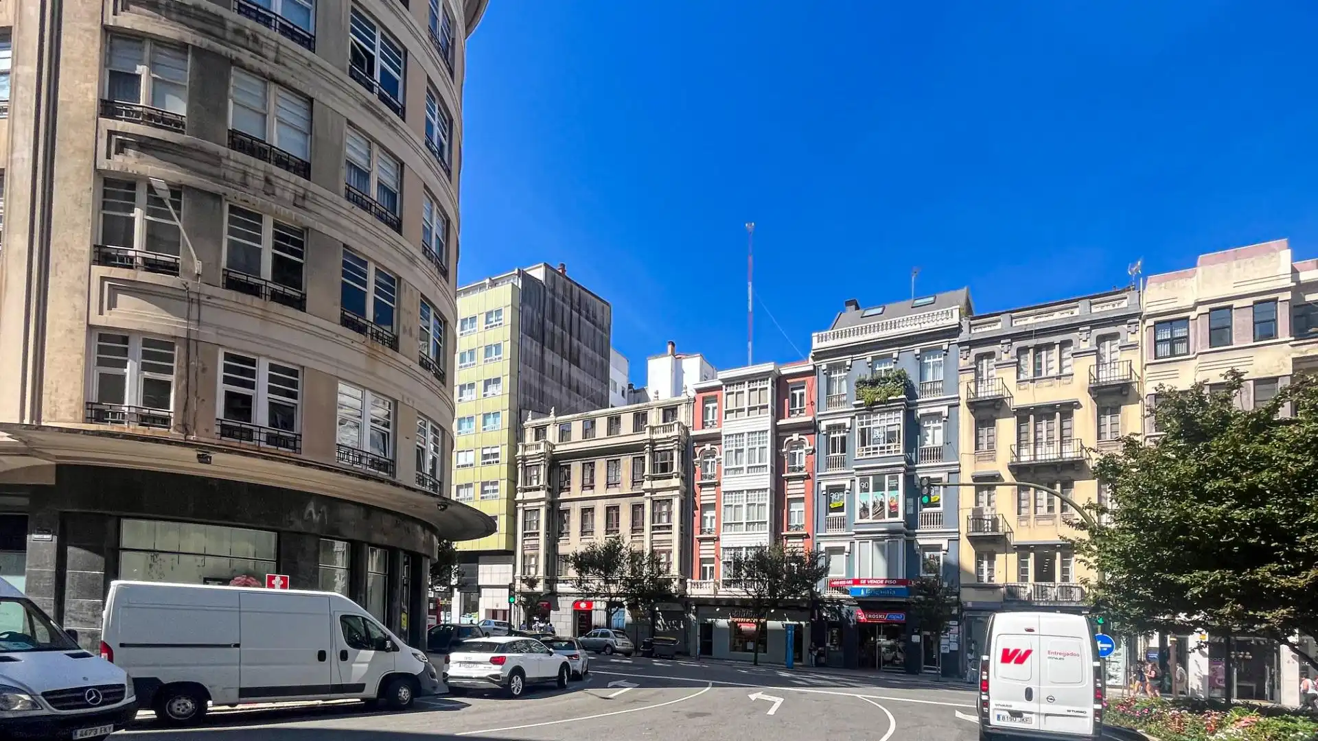 Vista exterior de Piso en venta en A Coruña Capital  con Aire acondicionado y Balcón